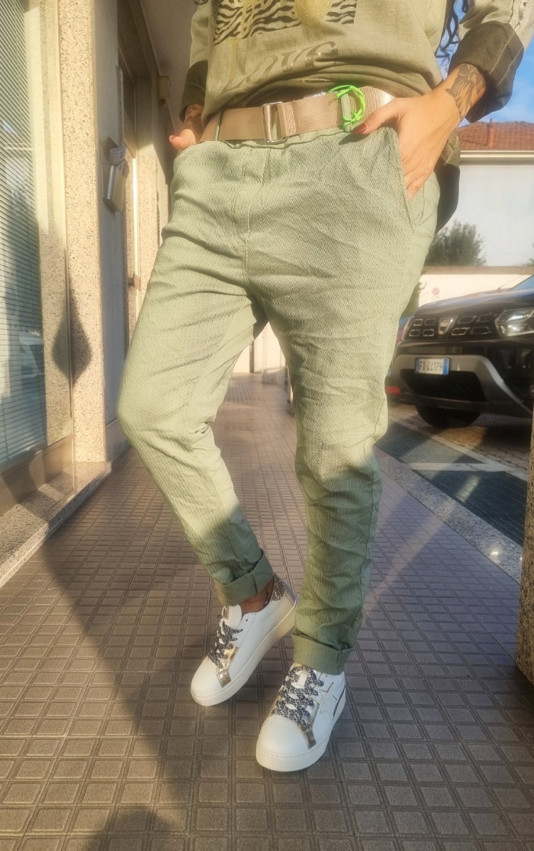 Pantalone zenya verde